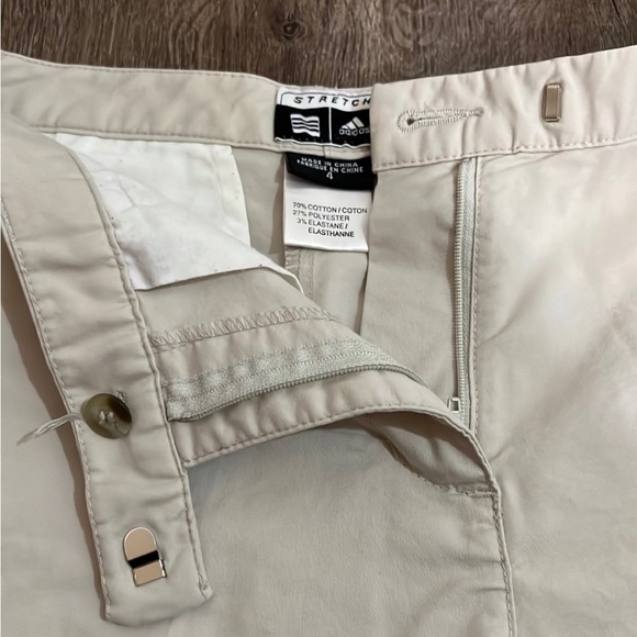 Adidas Y2K Khaki Shorts size 4 - Picture 2 of 5